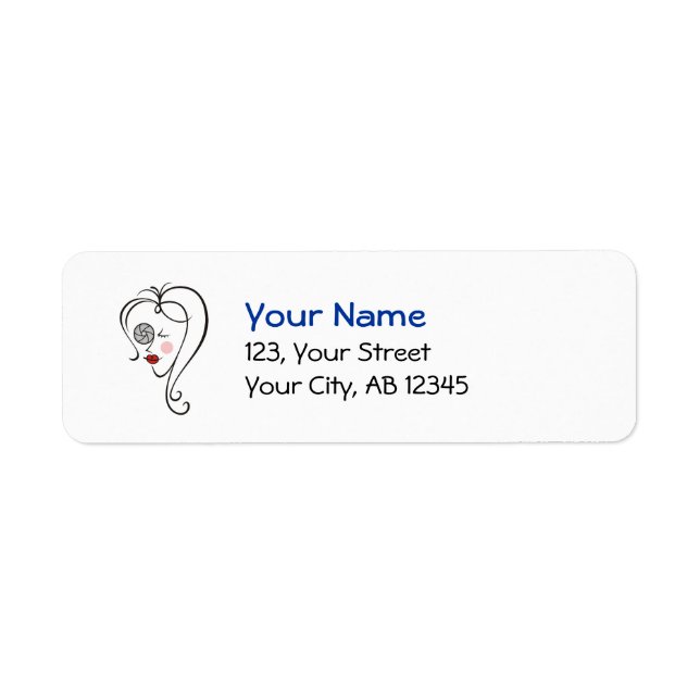 Female Photographer Label (Front)