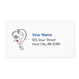 Female Photographer Label