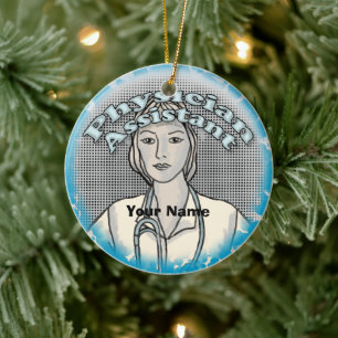Female Physician Assistant ornament