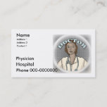 Female Physician Business Cards