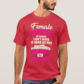 Female Postal Worker Postwoman Girl Gift T-Shirt