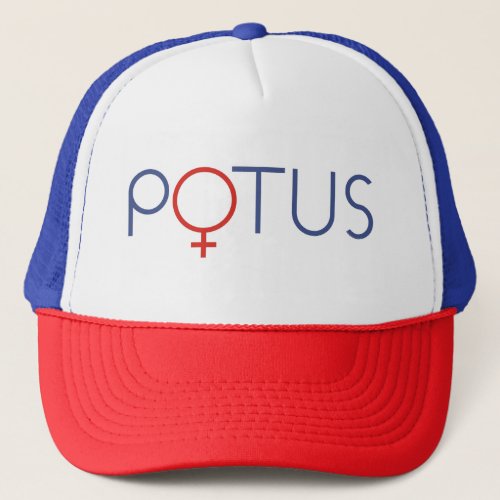 Female POTUS cap hat Madam President woman