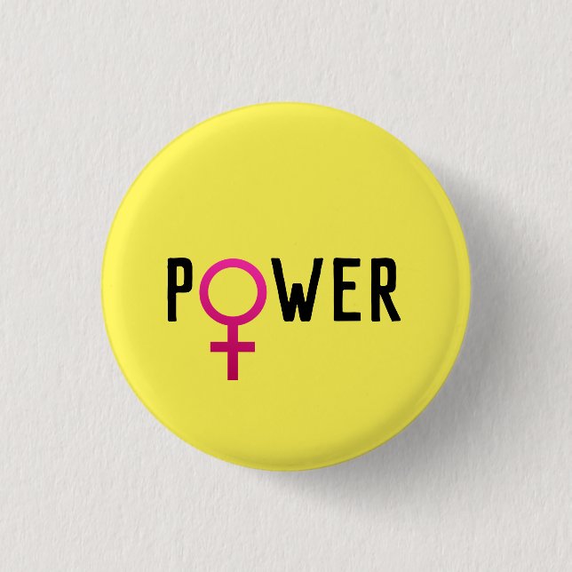 Female Power | badge Button (Front)