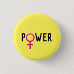 Female Power | badge Button