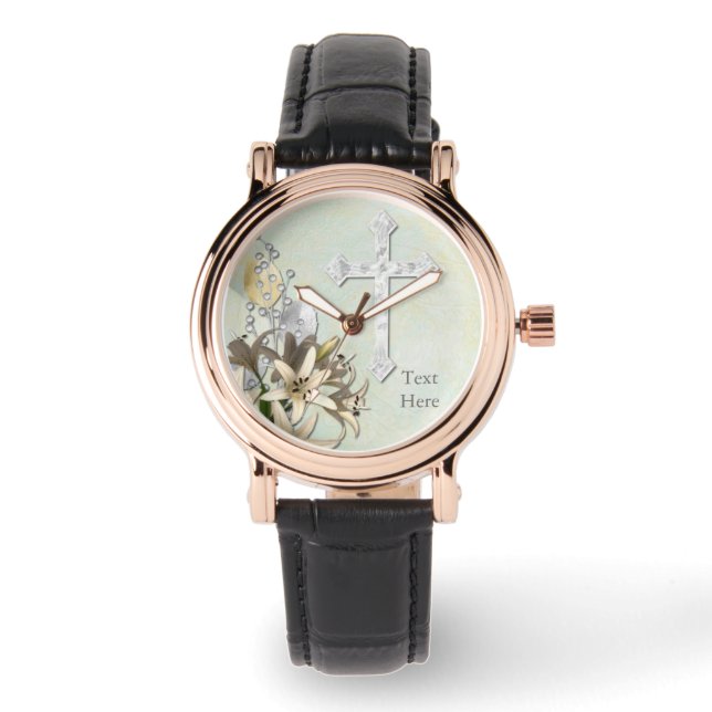 Female Priest Ordination Gift personalized Watch (Front)