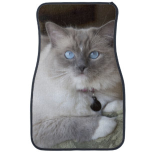 Female Ragdoll Cat Car Mat