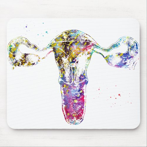 Female Reproductive System Mouse Pad