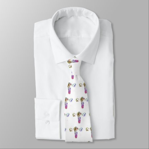 Female Reproductive System Neck Tie