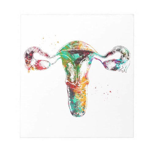 Female Reproductive System Notepad