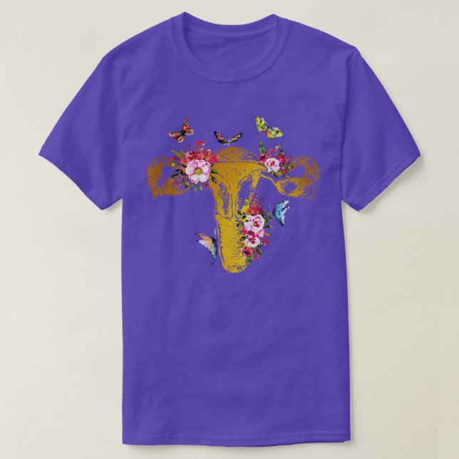 Female Reproductive System T-Shirt (Design Front)