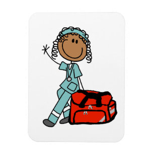 Female Respiratory Therapist or EMT Magnet
