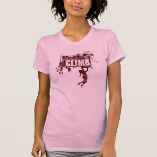 Female Rock Climbing tee