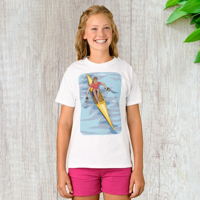 Female Rower T-Shirt (Creator Uploaded)