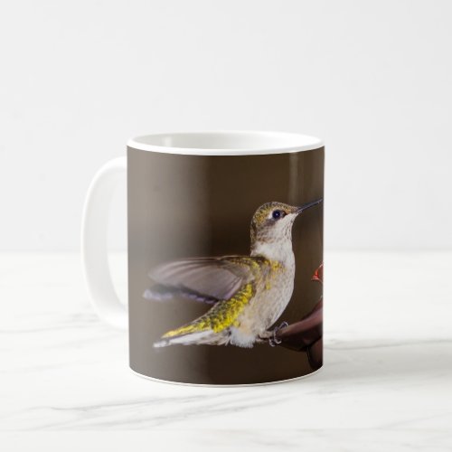 Female Ruby_throated Hummingbird Coffee Mug