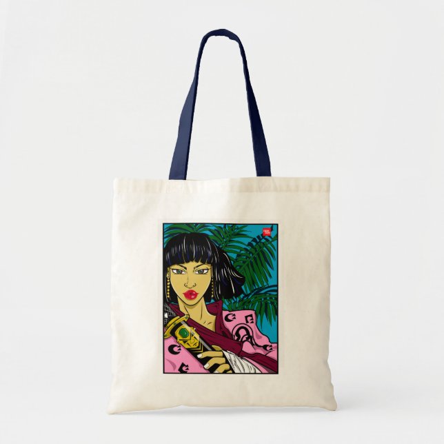 FEMALE SAMURAI Tote Bag (Front)