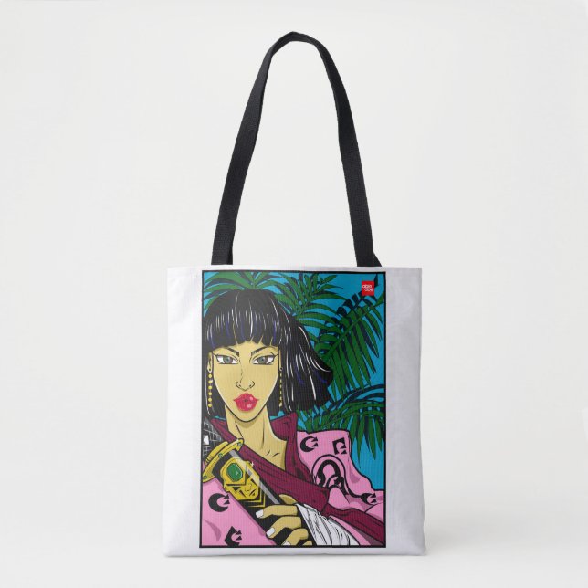 FEMALE SAMURAI Tote Bag (Front)