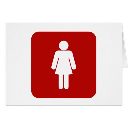 Female Sign (Front Horizontal)