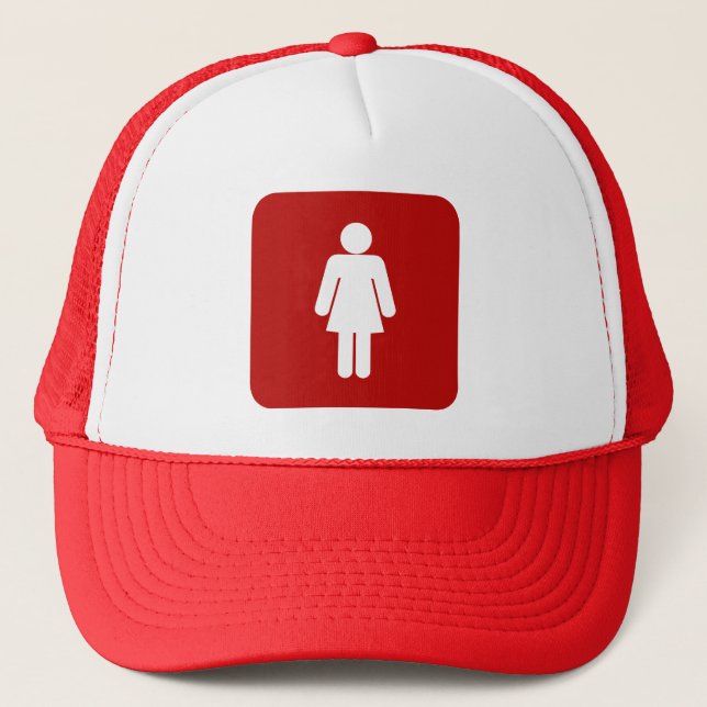 Female Sign Trucker Hat (Front)