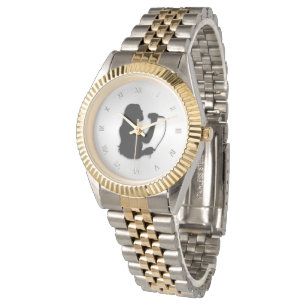 Female Singer with Roman Numerals Watch