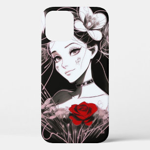 Female Sketch iPhone 12 Pro Case