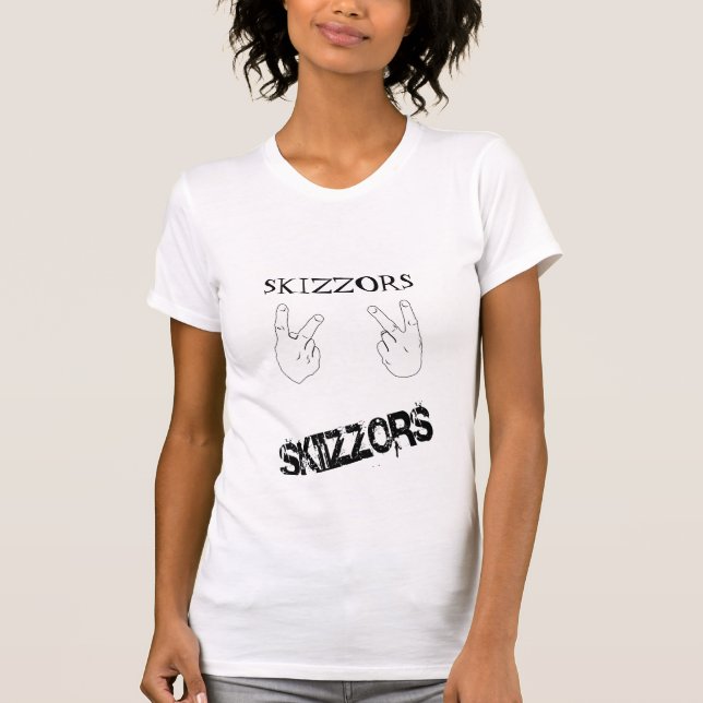 Female Skizzors 2 T-Shirt (Front)