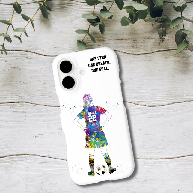  Female Soccer Player Case-Mate iPhone Case (Creator Uploaded)