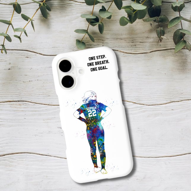  Female Softball Player Case-Mate iPhone Case (Creator Uploaded)