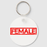 Female Stamp Keychain