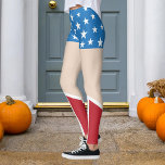 Female Superhero Leggings<br><div class="desc">superhero leggings with varying skin colors</div>