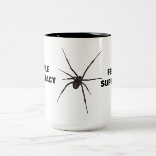 FEMALE SUPREMACY Two_Tone COFFEE MUG