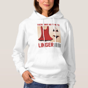 Female Swimmer - There Was No Time to Linger Hoodie