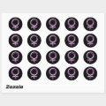 Female Symbol Classic Round Sticker | Zazzle