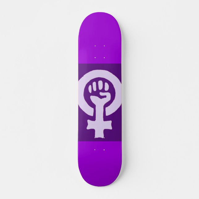 Female Symbol Skateboard Deck (Front)