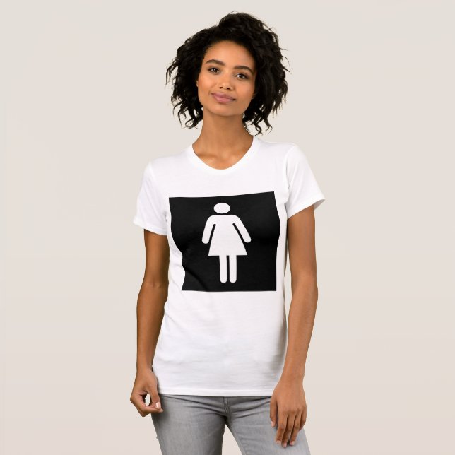 Female Symbol Womens T-Shirt (Front Full)