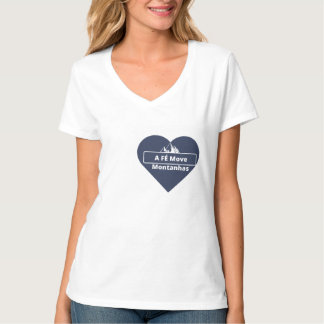 Female T-shirt Heart Faith
