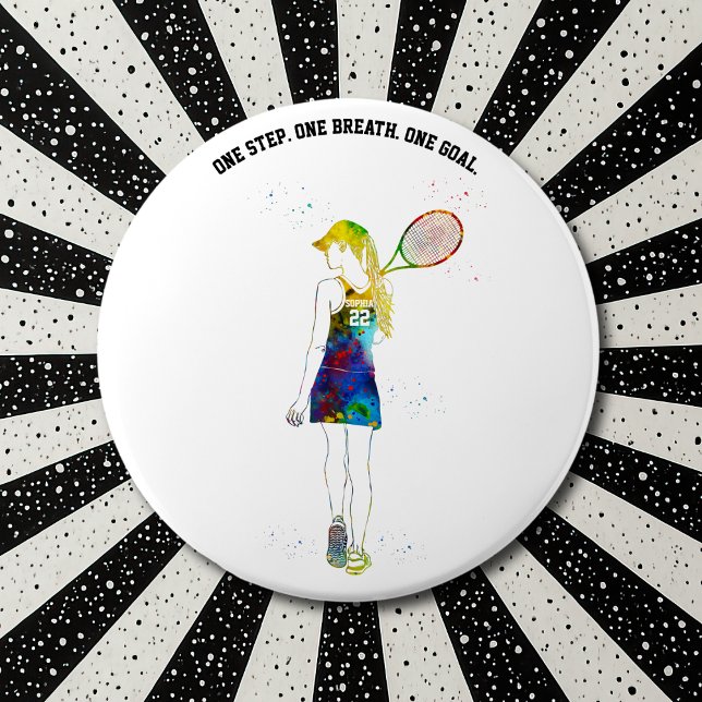 Female Tennis Player Button (Creator Uploaded)