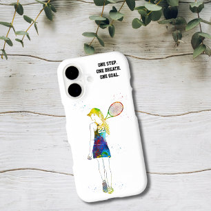 Female Tennis Player iPhone 17 Case