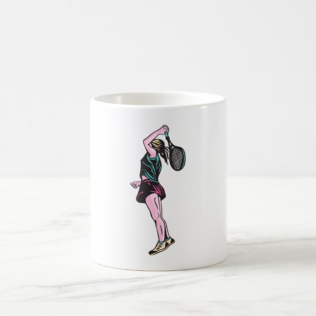 Female Tennis Player  Coffee Mug (Creator Uploaded)