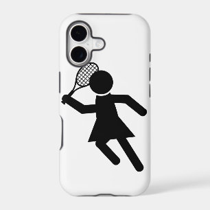 Female Tennis Player - Tennis Symbol iPhone 17 Case