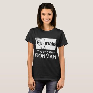 Female The Original Ironman Chemistry Tshirt