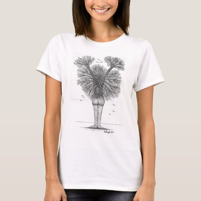 Female tree of life T-Shirt (Front)
