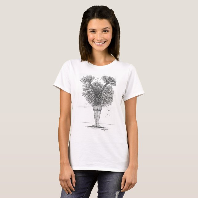 Female tree of life T-Shirt (Front Full)