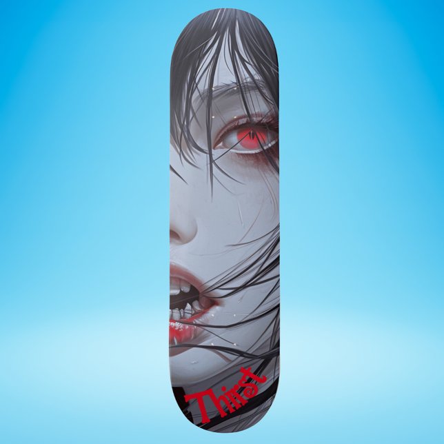 Female vampire  skateboard (Creator Uploaded)