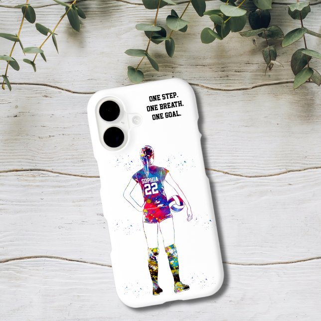 Female Volleyball Player Case-Mate iPhone Case (Creator Uploaded)