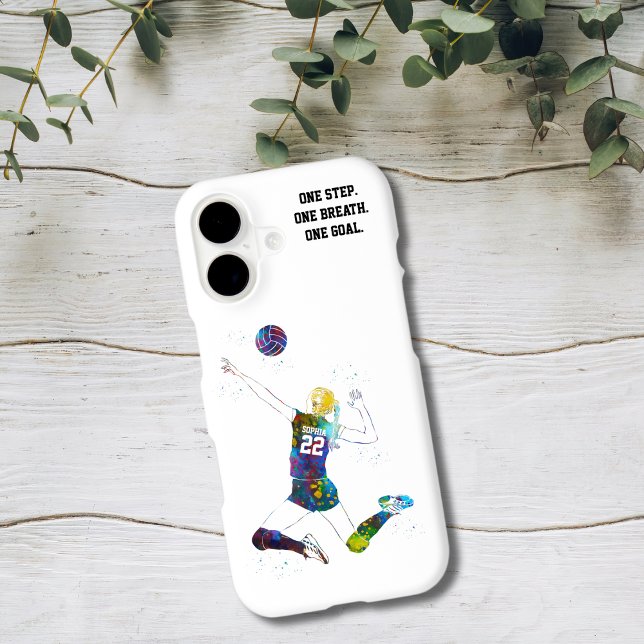  Female Volleyball Player Case-Mate iPhone Case (Creator Uploaded)