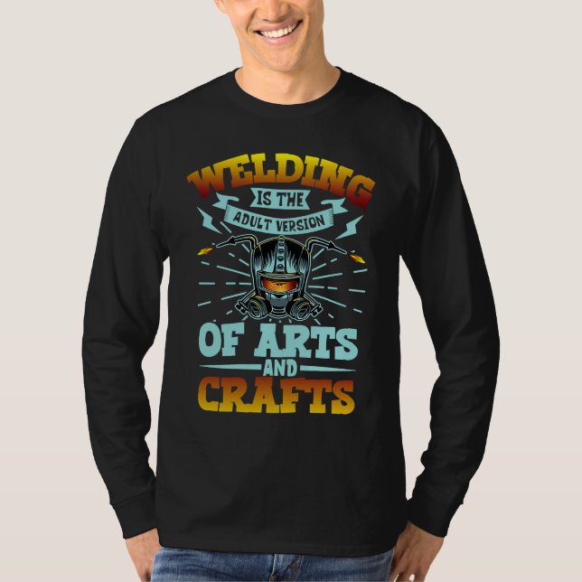 Female Welder   Welding Mechanic Forge Metalwork   T-Shirt (Front)