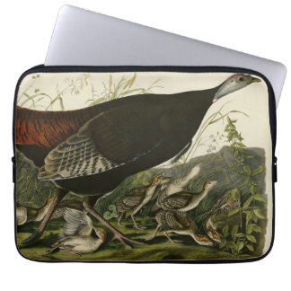 Female Wild Turkey from Audubon's Birds of America Laptop Sleeve