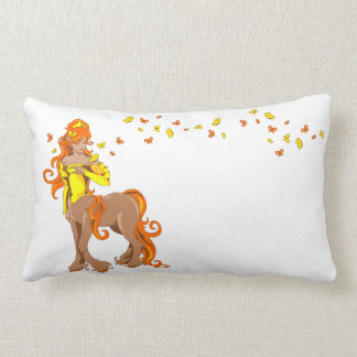 Females centaur lumbar pillow