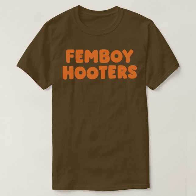 Femboy Hooters 2 T-Shirt (Design Front)