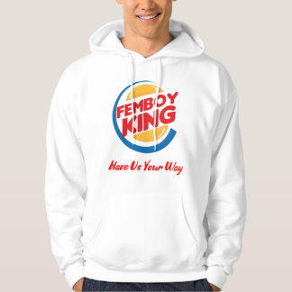Femboy King 1-sided Hoodie